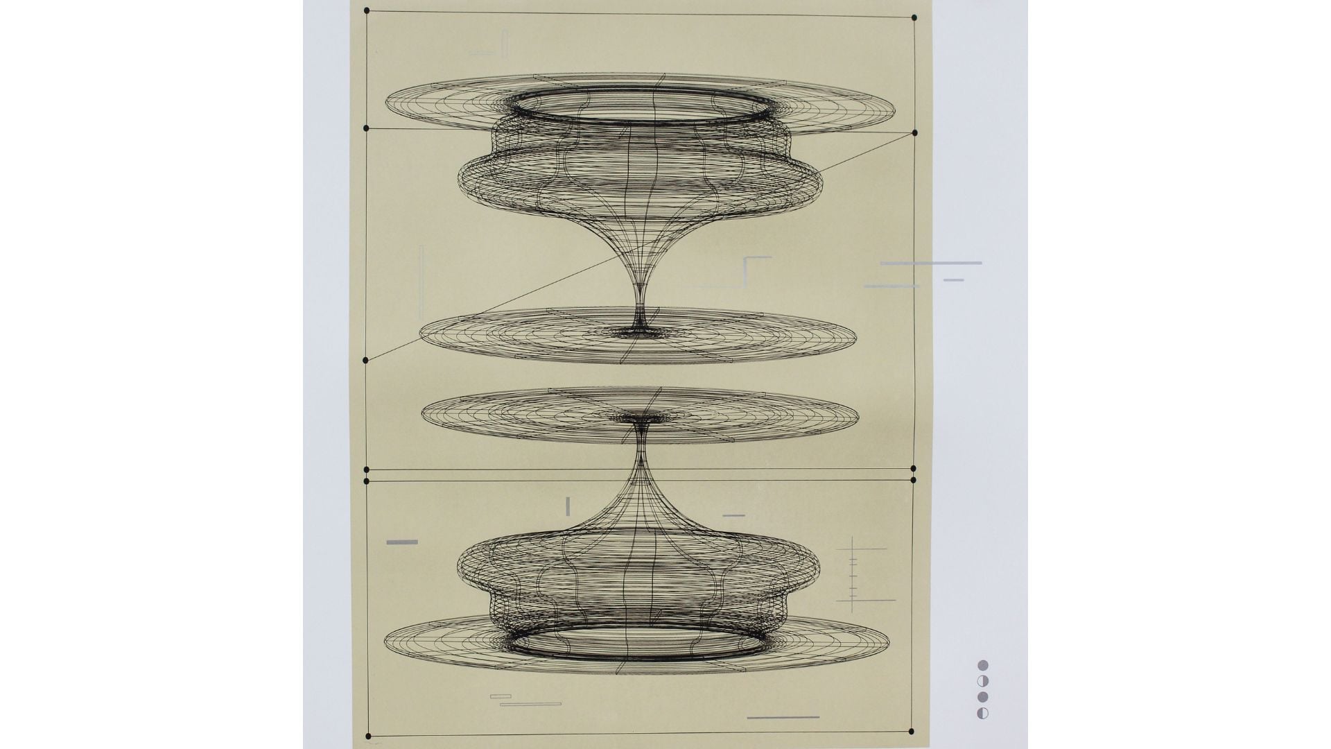 FORMS AND THEIR EFFECT IN SPACE - POTTERY SHAPE IN WIRE MODEL REPRESENTATION by Farila Neshat